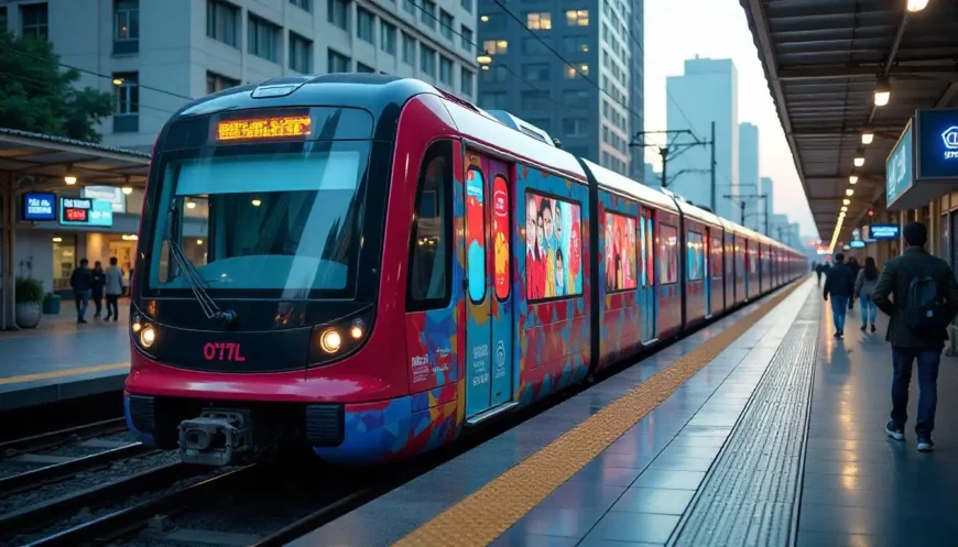 Metro Rail 360° Branding Service